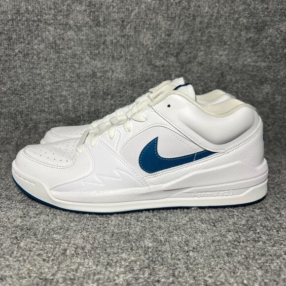 Nike Air Jordan Stadium 90 Shoes White Industrial Blue DX4397-114 Mens Size 8.5 - Picture 3 of 9